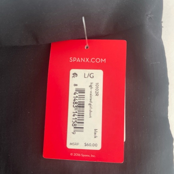 Spanks size large black high waisted - Picture 2 of 4